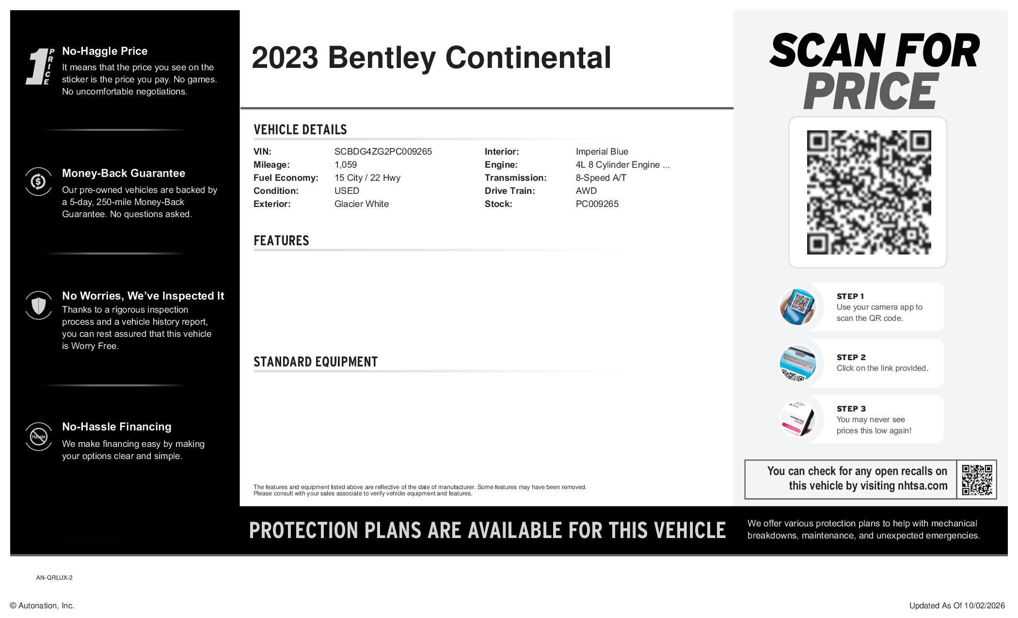 2023 Bentley Continental GTC