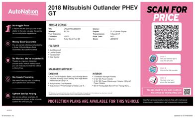 2018 Mitsubishi Outlander GT -
                  Hardeeville, SC