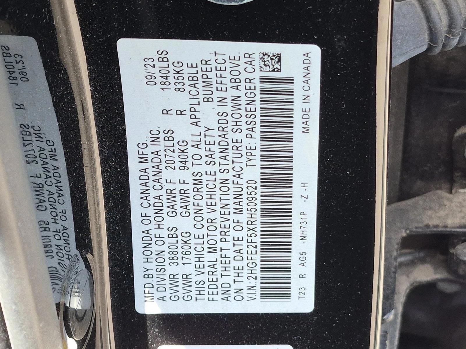 2024 Honda HondaCivic, photo 21