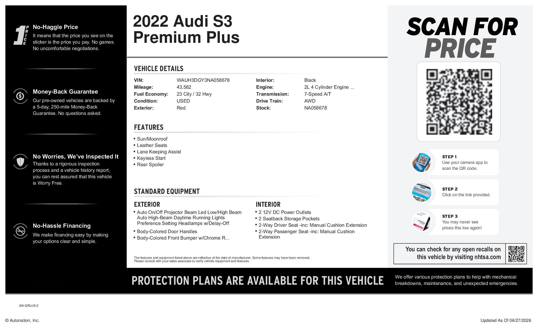 2022 Audi S3 Premium Plus - Photo 31