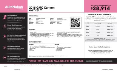 2016 GMC Canyon SLT -
                  Corpus Christi, TX