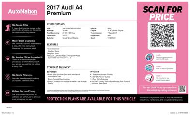 2017 Audi A4 Premium -
                  Centennial, CO