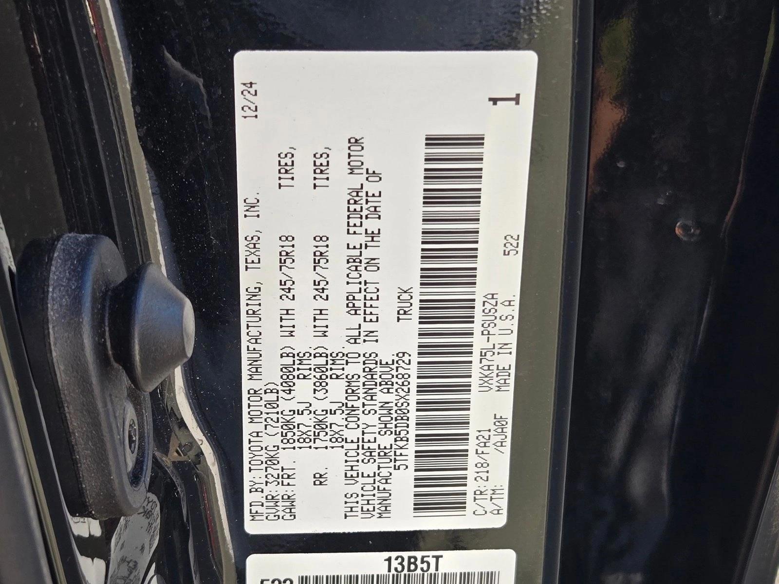 2025 Toyota Tundra SR - Photo 22