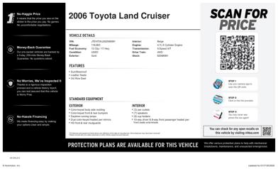 2006 Toyota Land Cruiser  -
                  Dallas, TX