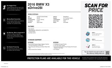 2016 BMW X3 sDrive28i -
                  Mountain View, CA