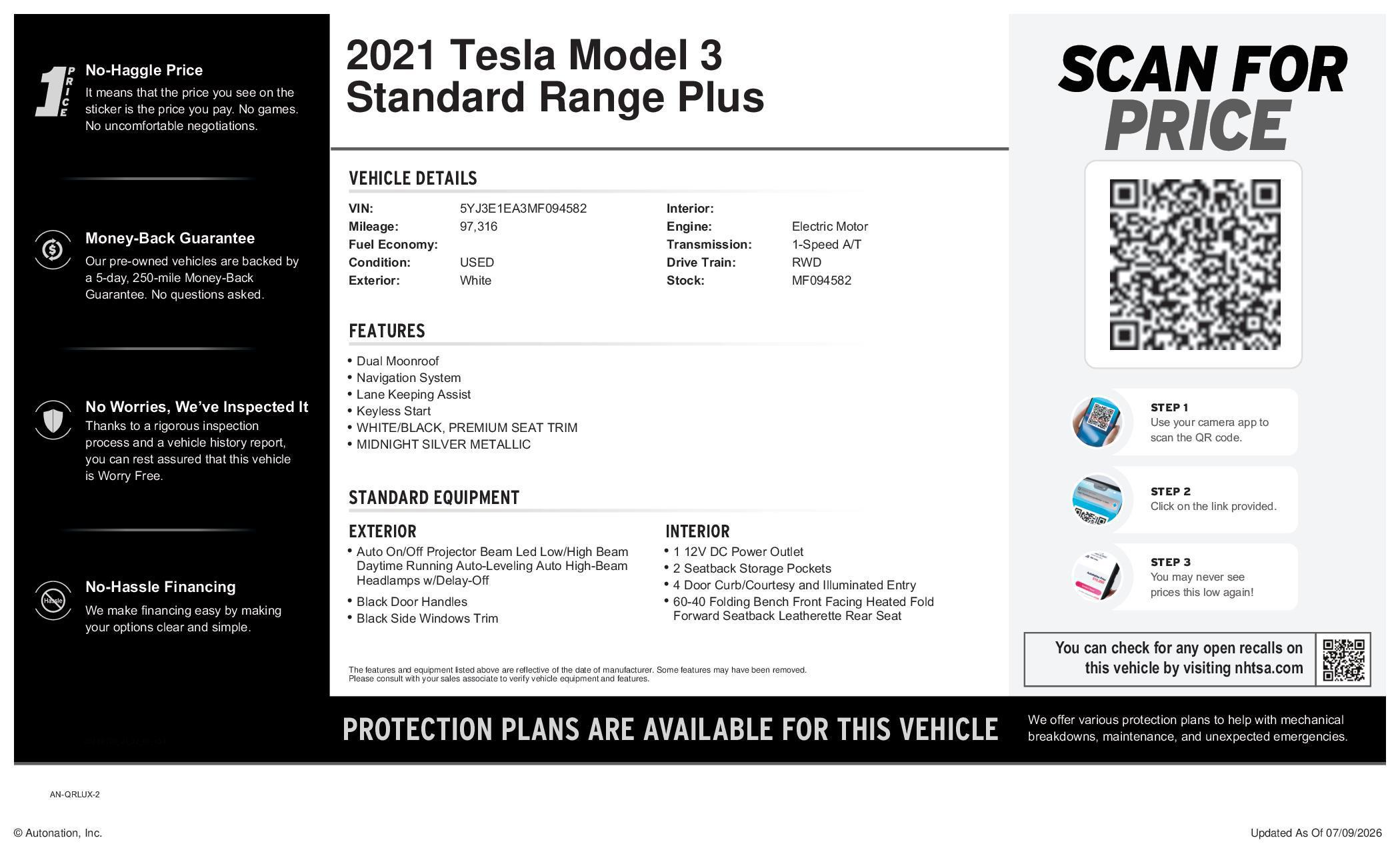 2021 Tesla Model 3