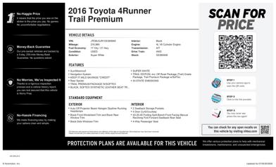 2016 Toyota 4Runner Trail -
                  Plano, TX