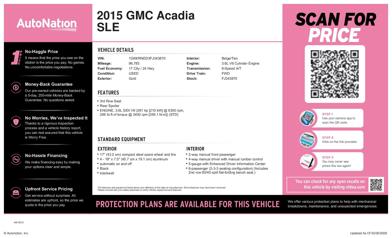2015 GMC Acadia SLE -
                  Chandler, AZ