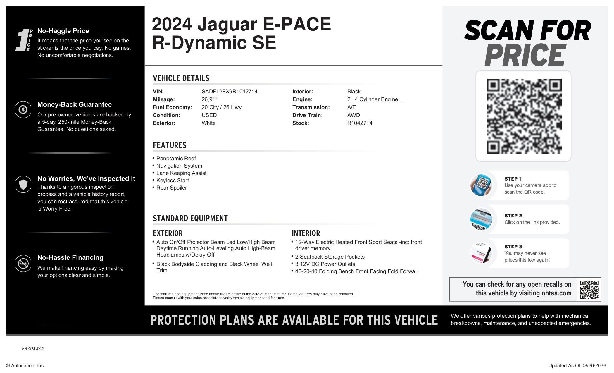 2024 Jaguar E-Pace R-DYNAMIC SE - Photo 31