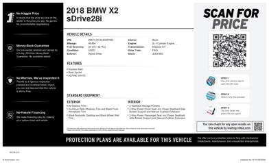 2018 BMW X2 sDrive28i -
                  Henderson, NV