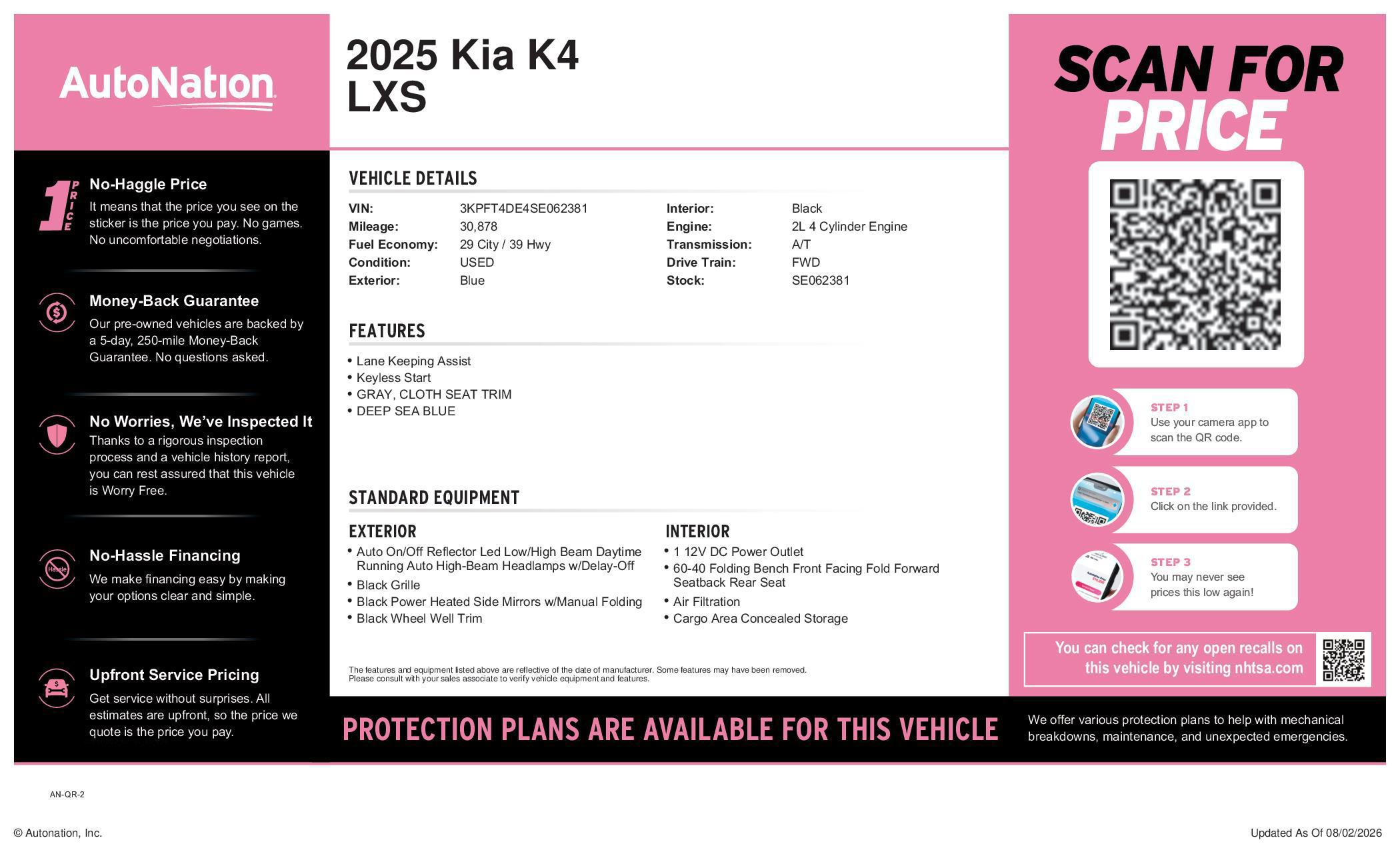 2025 Kia K4 LXS - Photo 28