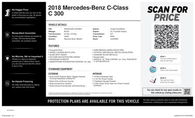 2018 Mercedes-Benz C-Class C 300 -
                  Pembroke Pines, FL