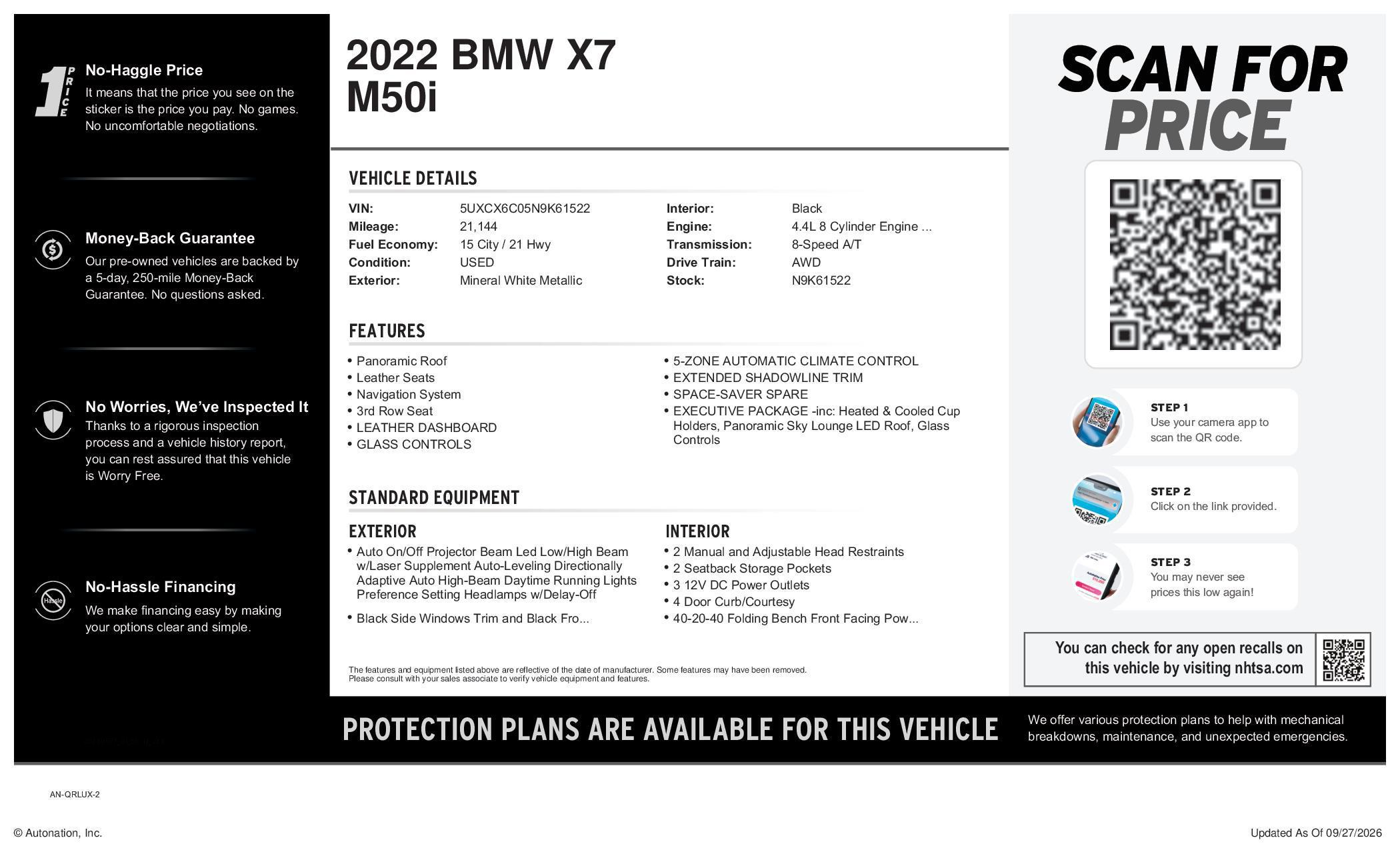 2022 BMW X7 M50i - Photo 2