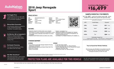 2016 Jeep Renegade Sport -
                  Littleton, CO