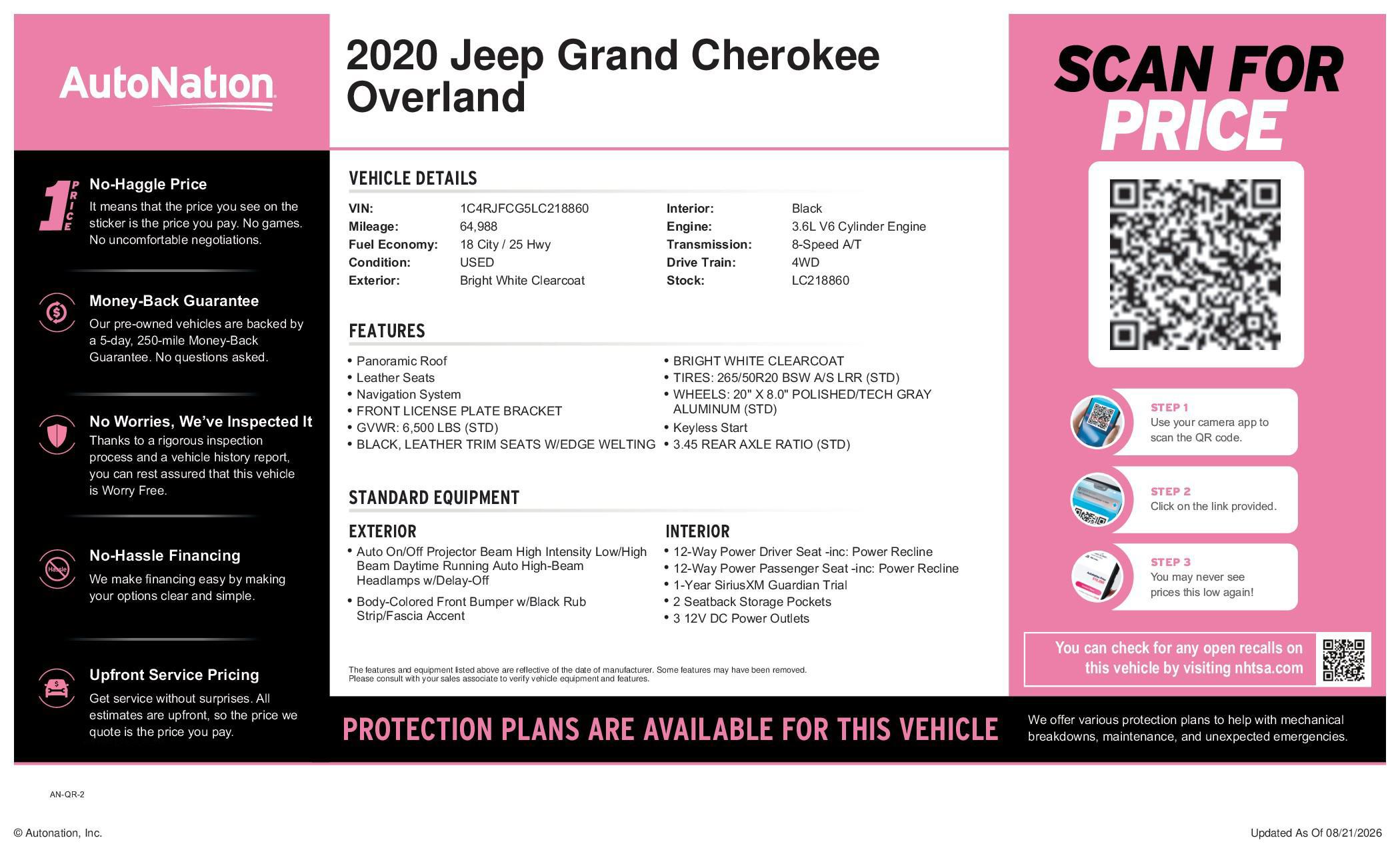 2020 Jeep Grand Cherokee Overland - Photo 29