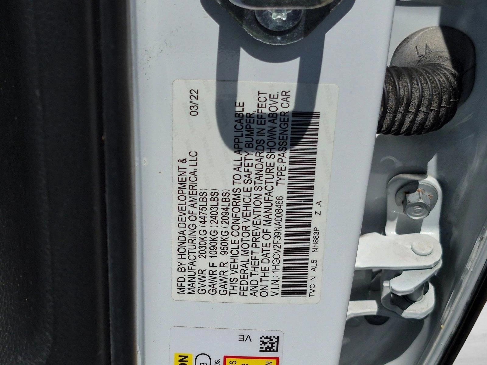 2022 Honda Accord Sport - Photo 25