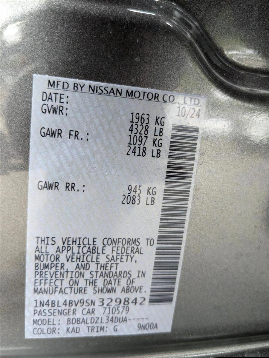 2025 Nissan Altima S - Photo 16