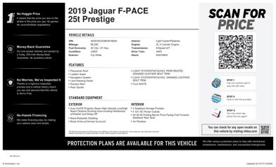 2019 Jaguar F-Pace Prestige -
                  Cockeysville, MD