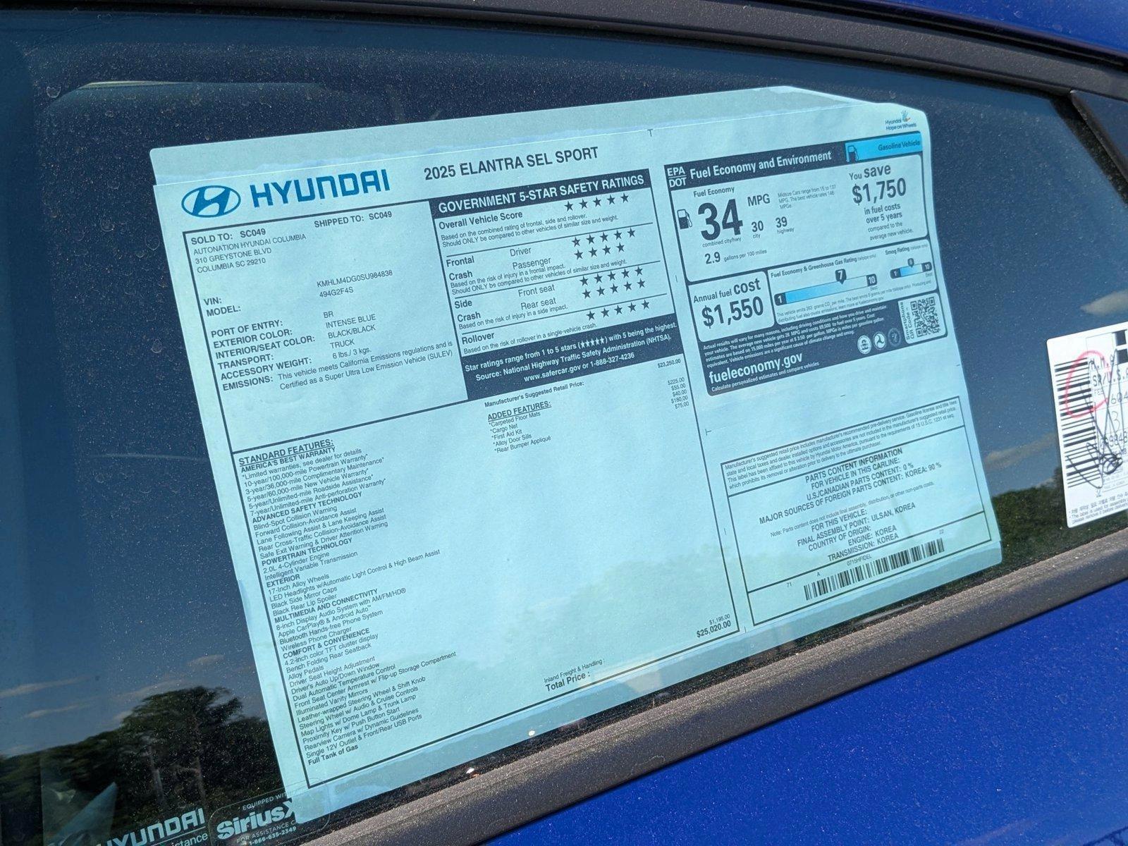 2025 Hyundai Elantra SEL - Photo 24