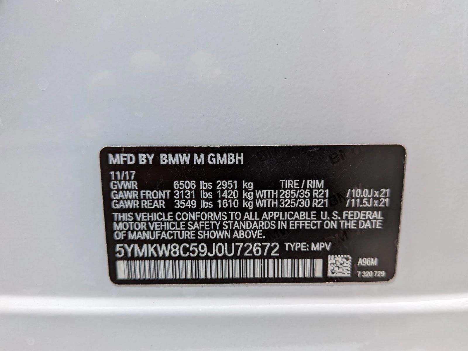 2018 BMW X6 M M - Photo 26