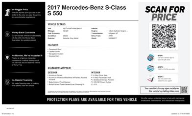 2017 Mercedes-Benz S-Class S 550 -
                  Pompano Beach, FL