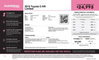 2019 Toyota C-HR Limited -
                  Sanford, FL