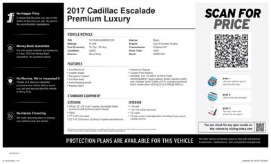 2017 Cadillac Escalade Premium Luxury -
                  Westmont, IL