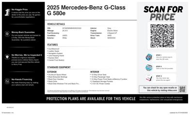 2025 Mercedes-Benz G-Class  -
                  Wesley Chapel, FL