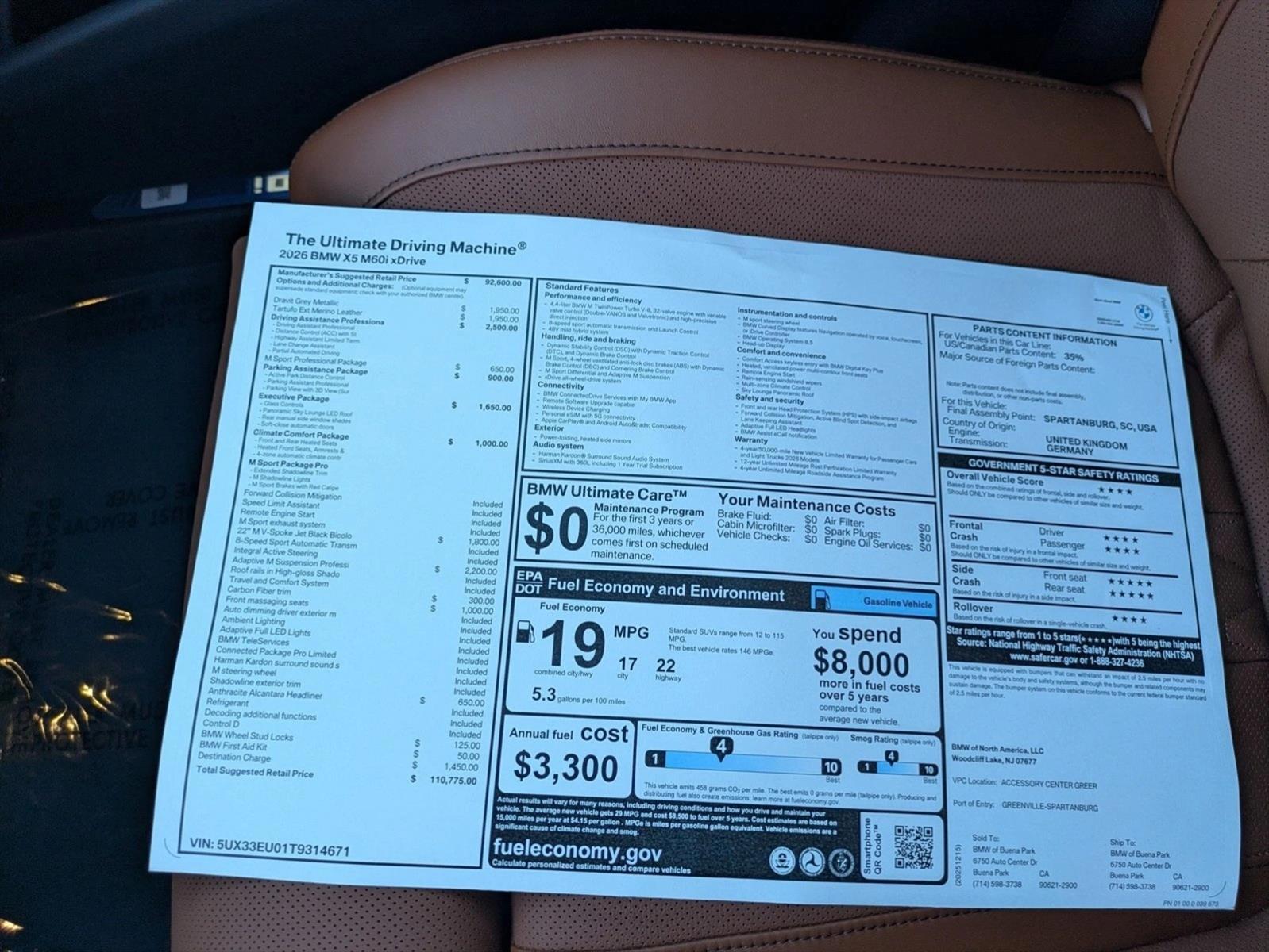 2026 BMW X5 M60i - Photo 18