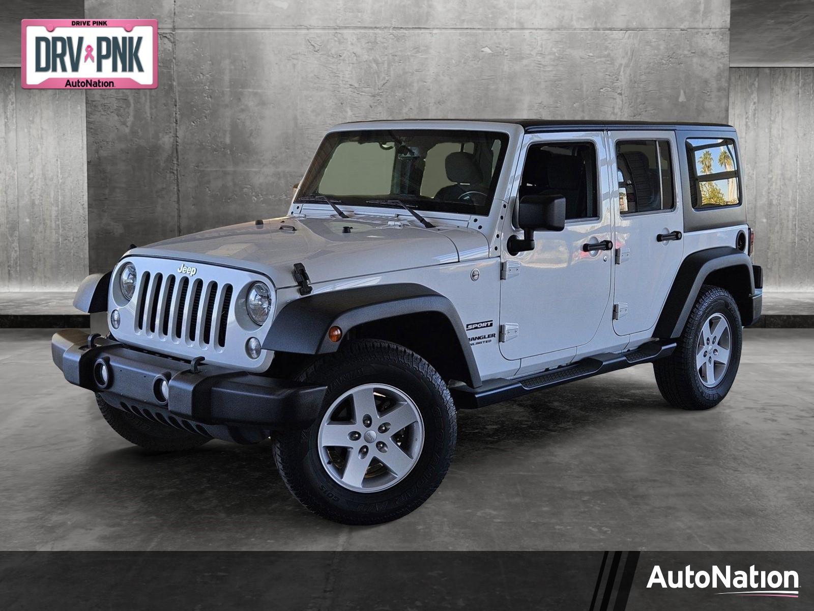 Used 2017 Jeep Wrangler Unlimited Sport For Sale (Sold)