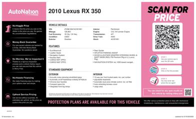 2010 Lexus RX 350 -
                  Renton, WA