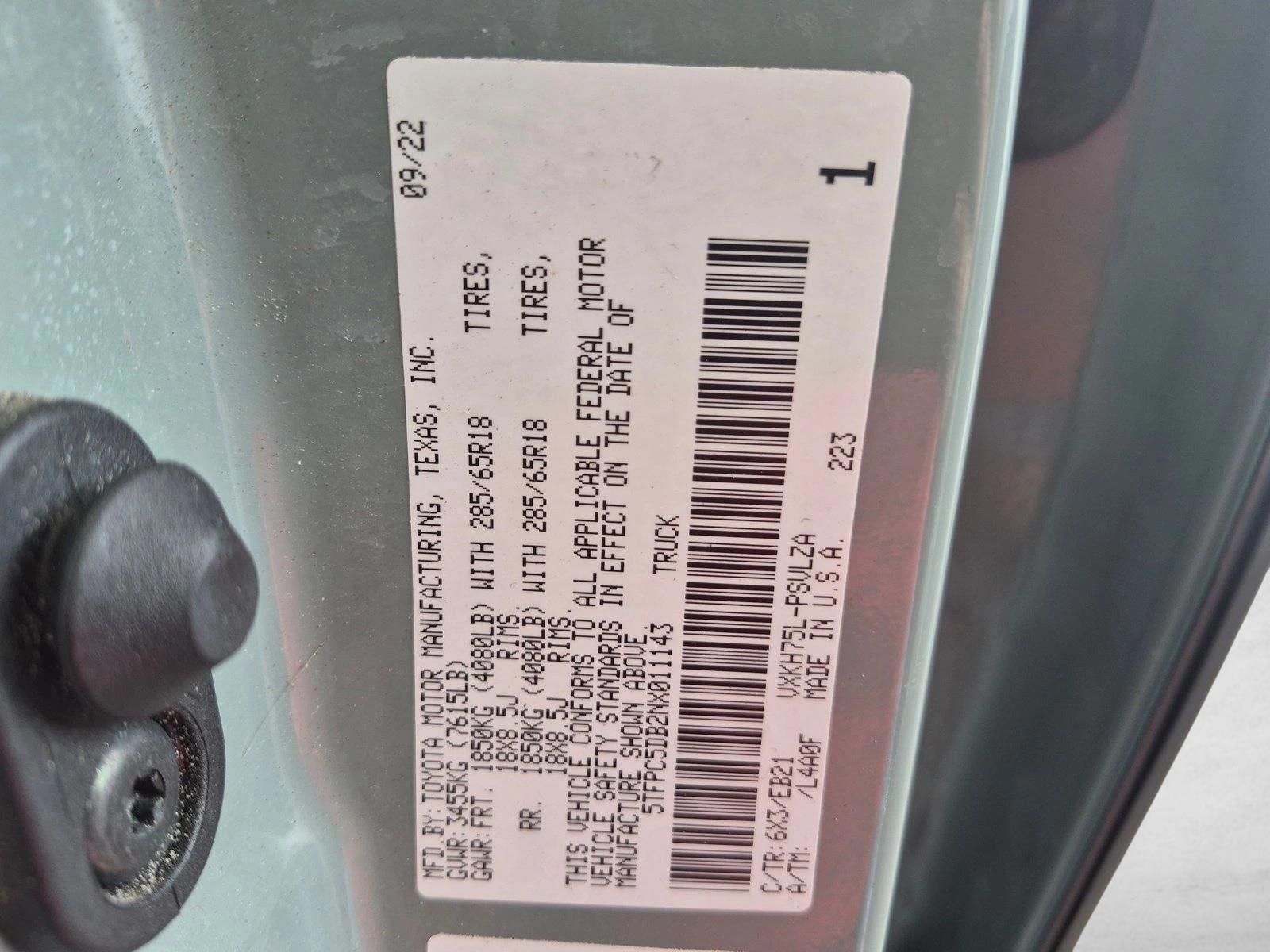 2022 Toyota Tundra TRD Pro - Photo 26