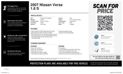 2007 Nissan Versa 1.8 S -
                  Santa Clara, CA