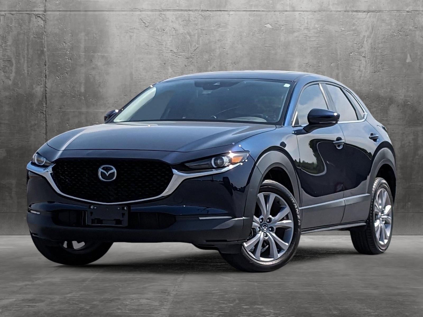 2021 Mazda CX-30  Preferred Package in Deep Crystal Blue and Greige 