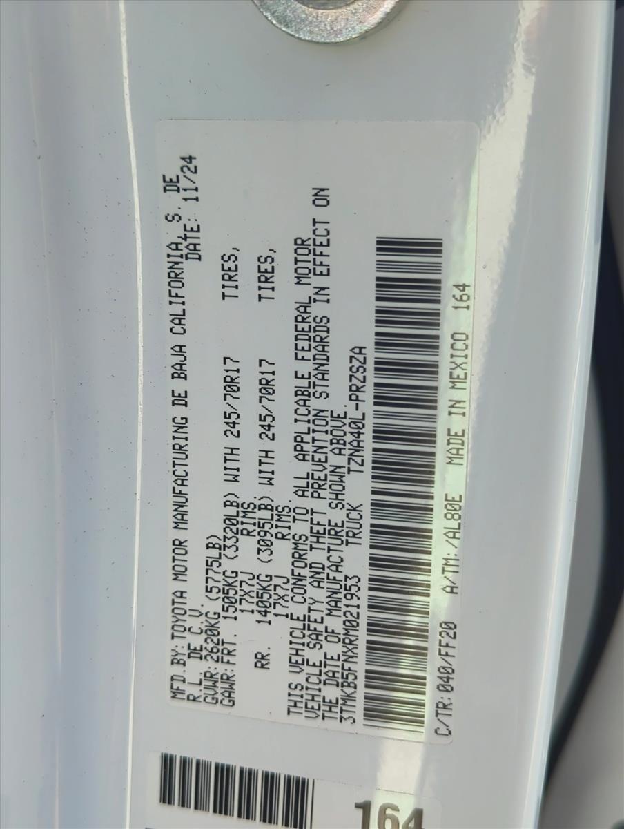 2024 Toyota Tacoma SR5 - Photo 27